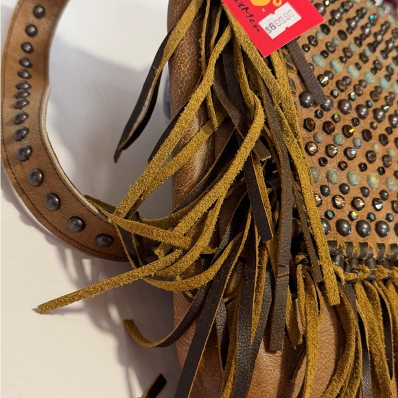 Kurtmen Studded Fringe Bag - Picture 7 of 10